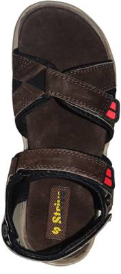 Strive Men Black Sandals
