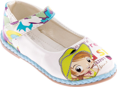 Happy Bachpan Girls Sports Sandals(White