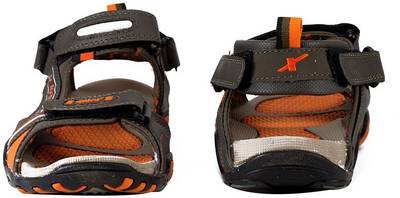 Sparx Men Olive Orange Sandals