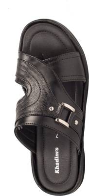 Khadim's Men Black Sandals