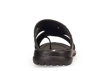 Khadim's Men Black Sandals