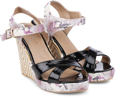 

MFT Couture Women Black Wedges