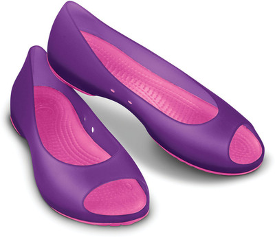 

Crocs Women Purple Flats