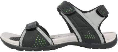 Fsports Men Black Fluorescent Green Sandals