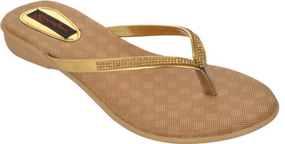 

Exotique Women Gold Flats