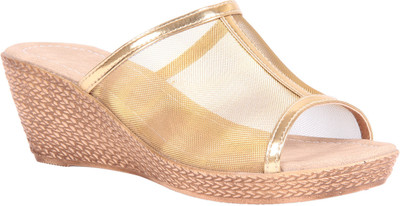 

Adorn Women Gold Wedges