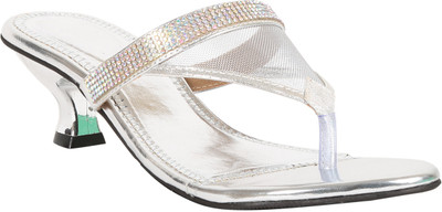 

Adorn Women Silver Heels