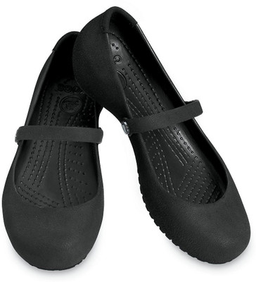 Crocs Women Black Flats