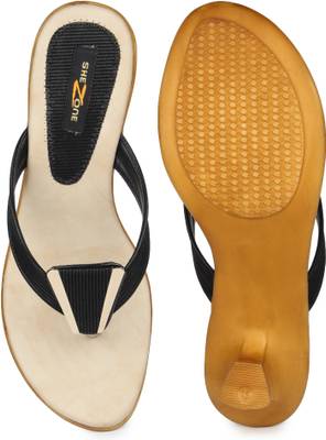 Shezone Women Grey Heels