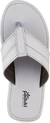 Paduki Men White Sandals