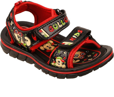 

Hot Dog Boys Sports Sandals(Black