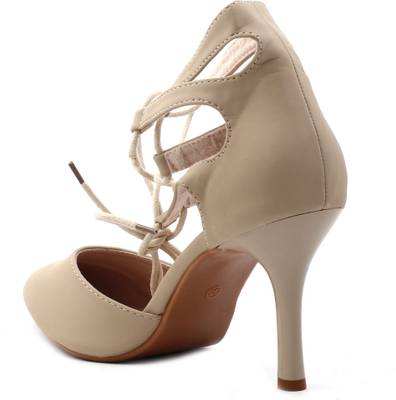 Shuberry Women White Heels