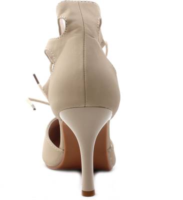 Shuberry Women White Heels