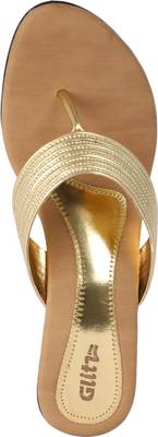 Glitz Women Gold Heels