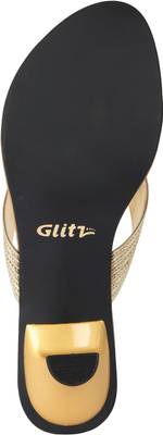 Glitz Women Gold Heels