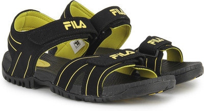 

Fila Men BLK/YEL Sports Sandals