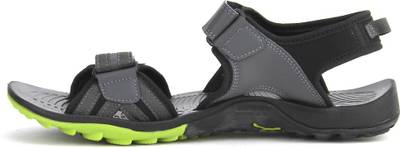 Puma Men black-dark shadow-lime punch Sports Sandals