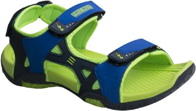 

Campus Men Green Sports Sandals