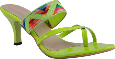 

Adorn Women Green Heels