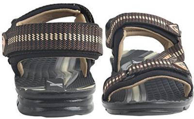 Sparx Men Black Sandals