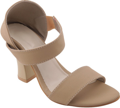 

Adorn Women Beige Heels