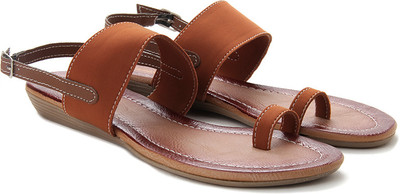 

Bata Women Orange Flats