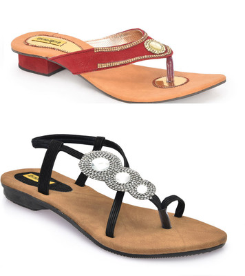 

Indirang Women Multicolor Flats