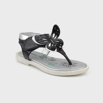 

KITTENS Girls Flats(Black