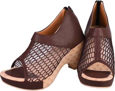 Trilokani Women Red Heels
