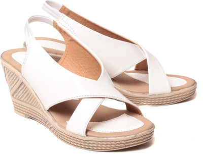 

Bare Soles Women white Wedges