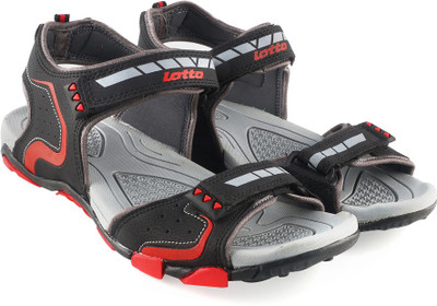 

Lotto Men Grey/Red Sports Sandals