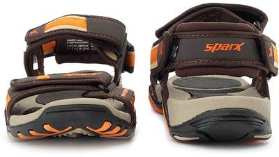 Sparx Men Brown Beige Sandals