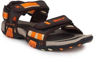 Sparx Men Brown Beige Sandals