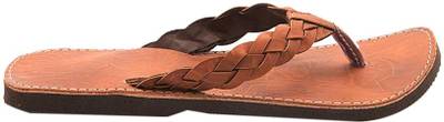 JS Men Brown Sandals
