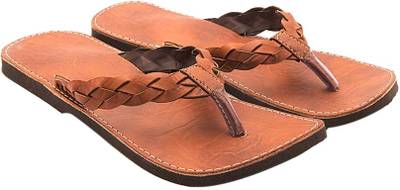 JS Men Brown Sandals