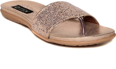 

TEN Women Grey Flats