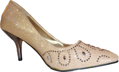 

Ladela Women Gold Heels