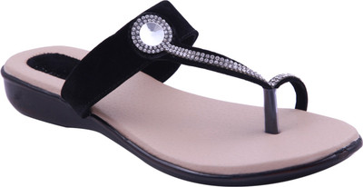 

Adorn Women Black Wedges