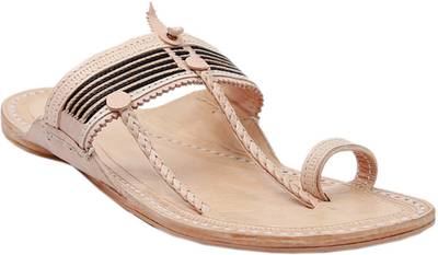 eKolhapuri Men Yellow Sandals