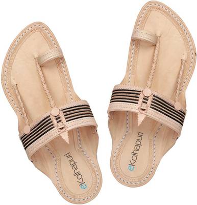 eKolhapuri Men Yellow Sandals