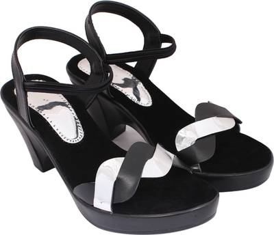 Lily Women Black Heels
