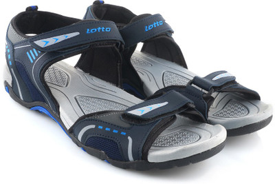 

Lotto Men Grey/Blue Sports Sandals