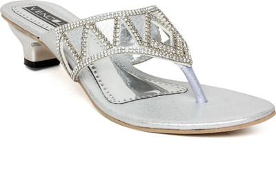 

Vendoz Women Silver Heels