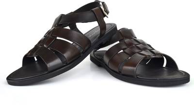 Language Men 12,BROWN Sandals