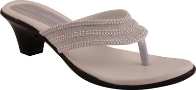 

Adorn Women White Heels