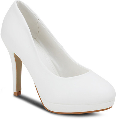 Get Glamr Girls Heels(White