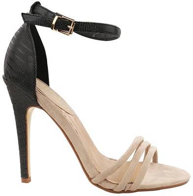 Glety Women white Heels