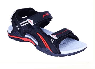Khadim's Men Black Sandals