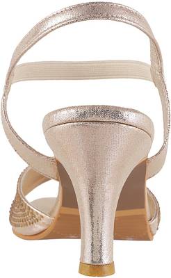 Metro Women 15,Gold Heels