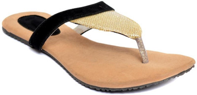 

Indirang Women Black Flats